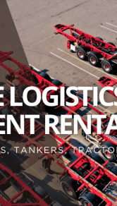 Equipment rental tailored to your logistics operations