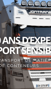 Jontrans : plus de 30 ans de savoir-faire au service du transport