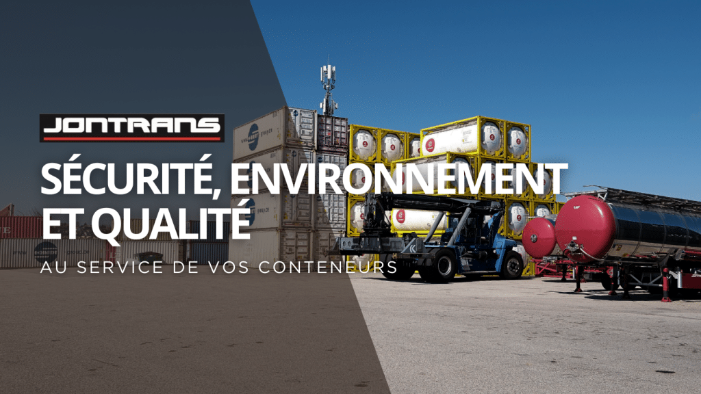 Jontrans : sécurité, environnement et qualité au service de vos conteneurs
