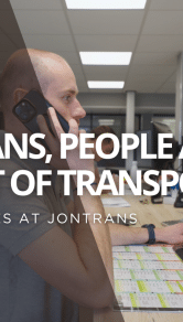 At Jontrans, people are at the heart of transport