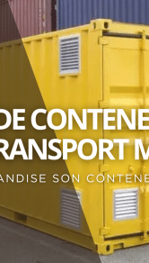 Les différents types de conteneurs pour le transport maritime