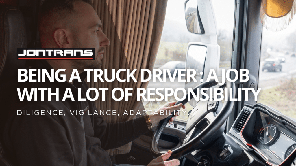Being a truck driver : much more than driving