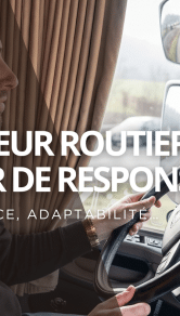 Métier de conducteur routier : bien plus que conduire