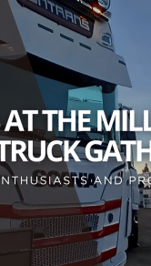 Jontrans at the Mille Pattes du Forez truck gathering